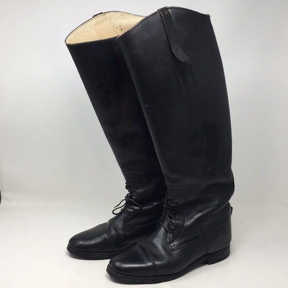 Royale Shoes - Royale Leather Riding Boots Size 6